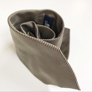 Stafford | Brown pinstripe tie